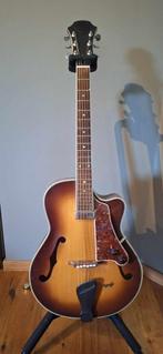 Hopf archtop (vintage jaren 50-60), Enlèvement, Utilisé, Guitare Western ou Guitare Folk, Avec capteur (piezo)