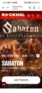 Oorspronkelijk bericht 26 november 2025, Tickets en Kaartjes