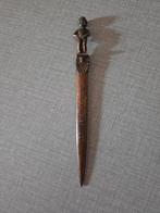 Antieke briefopener koper, manneke pis., Ophalen of Verzenden, Koper