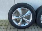 19 INCH AUDI Q5 WINTERSET - 235/55/R19, Auto-onderdelen, Banden en Velgen, Gebruikt, Banden en Velgen, Winterbanden, 235 mm