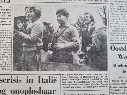 Engels Koningshuis: Prins Charles op cross country (1960), Verzamelen, Koningshuis en Royalty, Verzenden