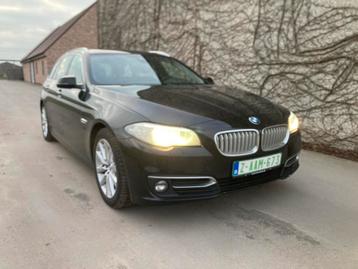 Bmw 520 i Touring F11 Automaat, Auto's, Automaat, Zwart, Leder, Bedrijf