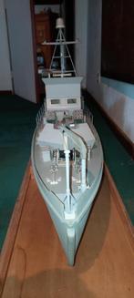 Groot oorlogsschip, in  hout, statisch of RC mogelijk, Hobby en Vrije tijd, Ophalen, Zo goed als nieuw