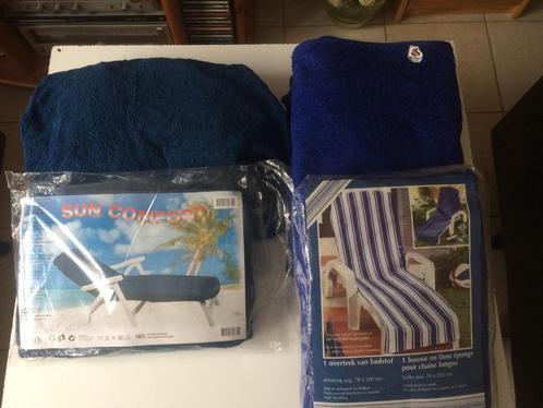 Housse de protection pour chaise longue tissu neuve (5 pcs), Tuin en Terras, Ligbedden, Nieuw, Overige materialen, Ophalen