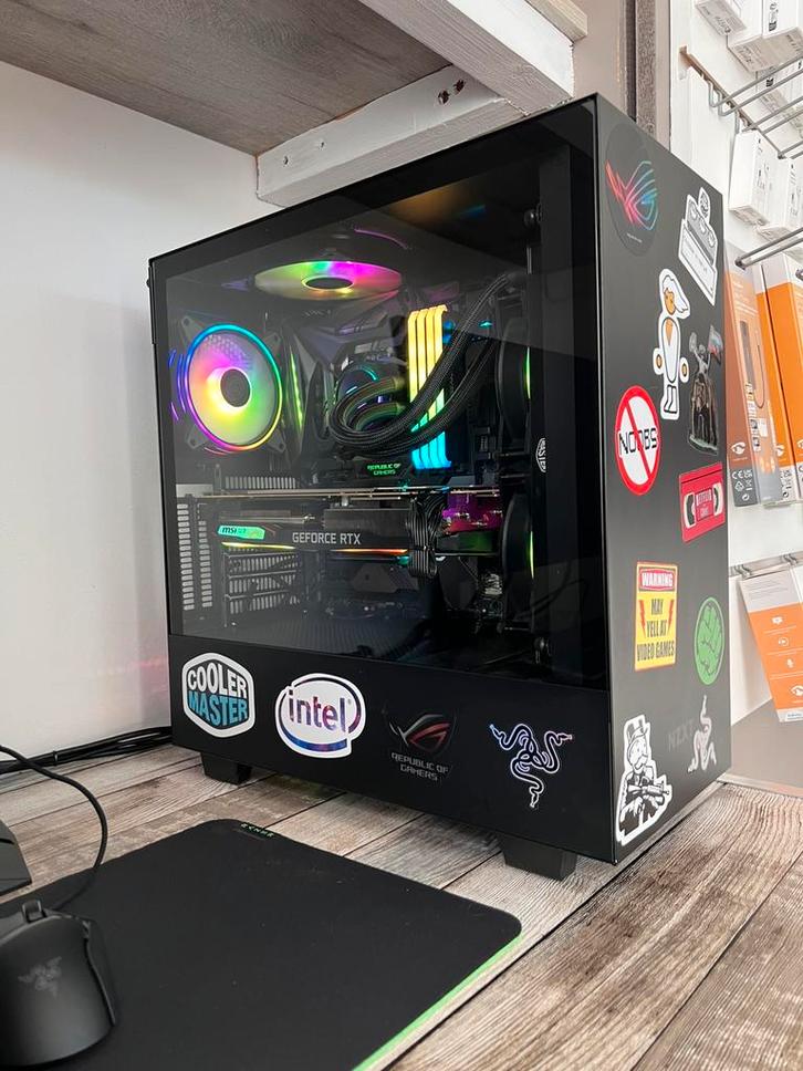 Gaming pc, i7, 32gb ram, Rtx 2070, Win 11, Informatique & Logiciels, Ordinateurs de bureau, Comme neuf, SSD, 32 GB, Avec carte vidéo
