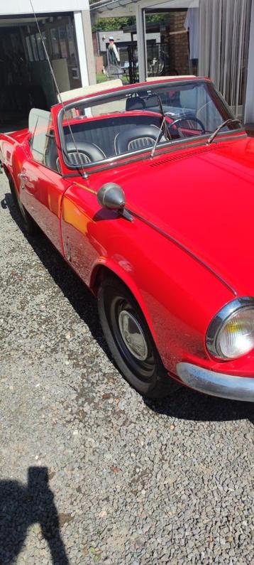 Triumph Spitfire MK3, Rouge, Achat, Boîte manuelle, Triumph