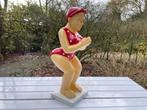 Duikende dame jacuzzi tuin, zwembad, vijver 75cm, Ophalen, Nieuw, Kunststof, Mensenbeeld
