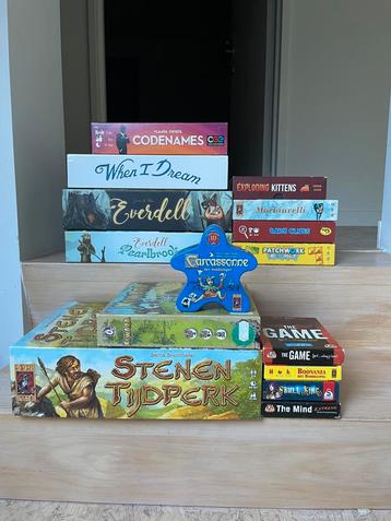 Gezelschapsspellen, bordspellen, dobbelspellen en meer beschikbaar voor biedingen
