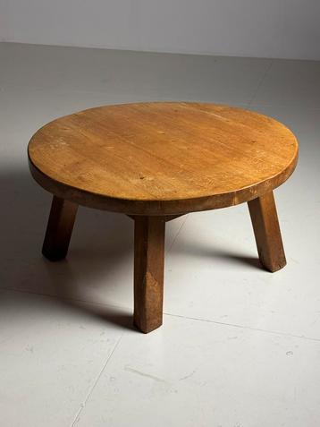 Salontafel Brutalist Rond Jaren 70 vintage beschikbaar voor biedingen