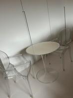 Starck by Kartell: kinder set tafel & stoelen (Loulou ghost), Huis en Inrichting, Ophalen, Zo goed als nieuw