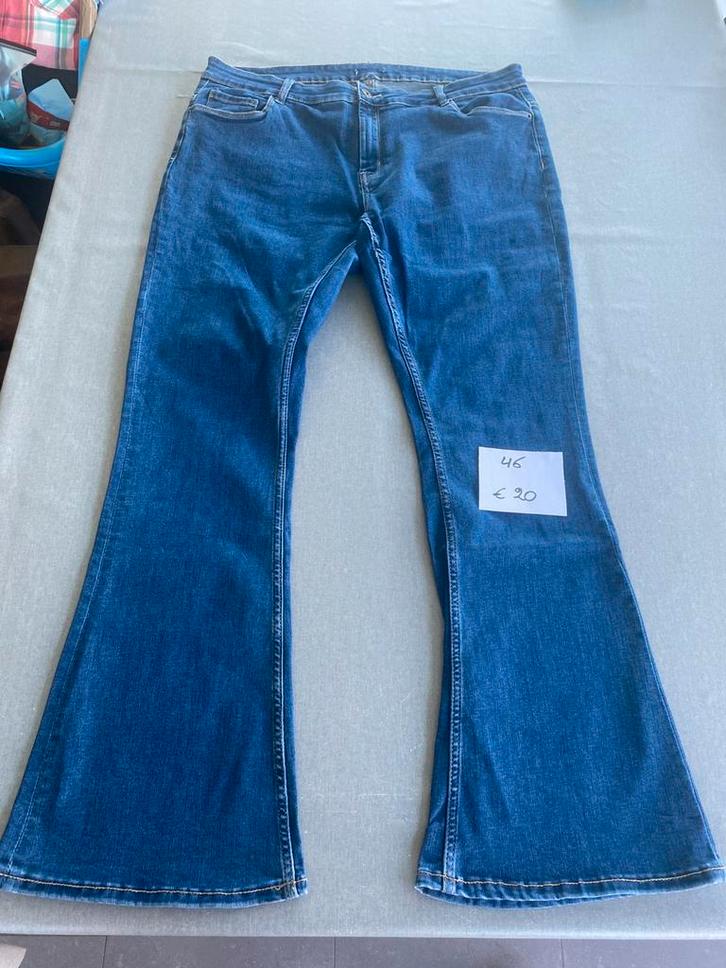 Jeansbroek brede pijpen, Kleding | Dames, Spijkerbroeken en Jeans, Nieuw, Ophalen