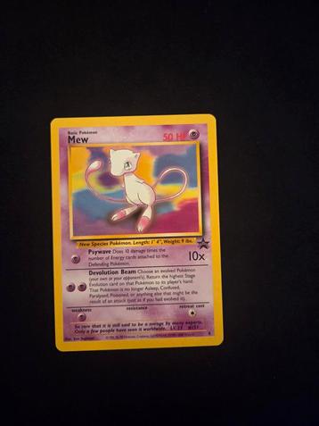 Mew Black Star Promo beschikbaar voor biedingen
