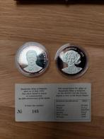 2 zilveren munten, Postzegels en Munten, Edelmetalen en Baren, Ophalen