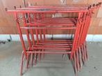 Lot van 6 schragen / metsersschragen, Doe-het-zelf en Bouw, Ophalen, Gebruikt, 70 tot 120 cm