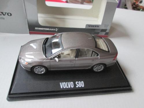 Motorart Volvo S 80 II hellbraun innen creme farben1:43, Hobby en Vrije tijd, Modelauto's | 1:43, Zo goed als nieuw, Auto, Overige merken