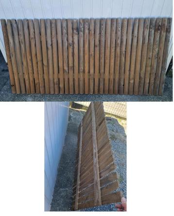 Tuinscherm, Tuin en Terras, Ophalen, Hout, 150 tot 200 cm