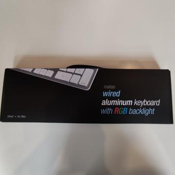 Matias RGB toetsenbord voor Mac beschikbaar voor biedingen