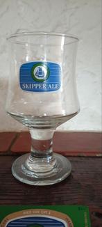 Oud glas nieuwstaat Skipper oude br. Campina Dessel, Verzamelen, Biermerken, Ophalen of Verzenden, Zo goed als nieuw