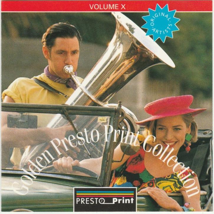 Golden Presto Print Collection - Volume X - Cd, Cd's en Dvd's, Cd's | Overige Cd's, Zo goed als nieuw, Ophalen of Verzenden