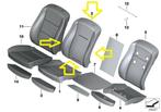 BMW rugleuning E65 E66 E67 #52107018833, Ophalen of Verzenden, Nieuw, BMW