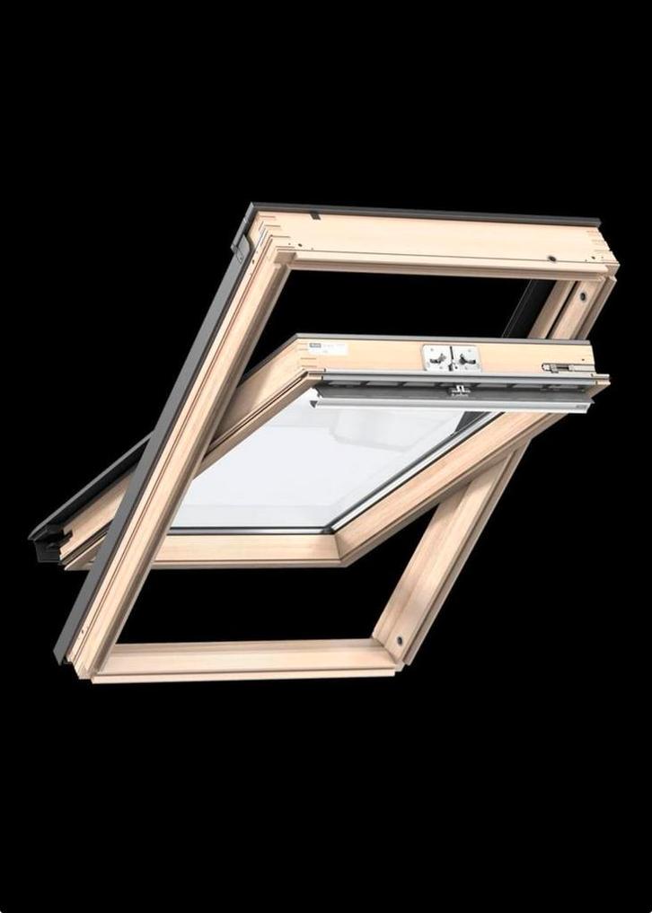 Velux UK08 dakvenster + verduisteringsgordijn NIEUW 134x140, Doe-het-zelf en Bouw, Glas en Ramen, Zo goed als nieuw, Ophalen