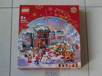 Lego 80106 Chinees Nieuwjaar – Het verhaal van Nian (nieuw)