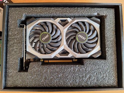 Grafische kaart GeForce GTX 1660 VENTUS XS 6G OC, Computers en Software, Videokaarten, Gebruikt, Nvidia, PCI, GDDR5, HDMI, DisplayPort