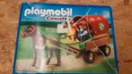 Playmobil 5228 Pony met huifkar, Kinderen en Baby's, Speelgoed | Playmobil, Complete set, Gebruikt, Ophalen