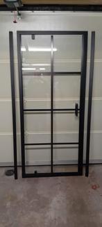 Porte de douche noire, Douche