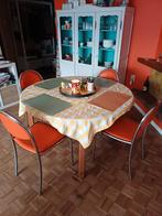 Table ronde, extensible, en bois, Enlèvement, Utilisé, Rond, Bois