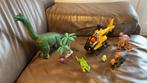 Speelset dino’s - dino valley, Kinderen en Baby's, Speelgoed | Actiefiguren, Ophalen, Zo goed als nieuw
