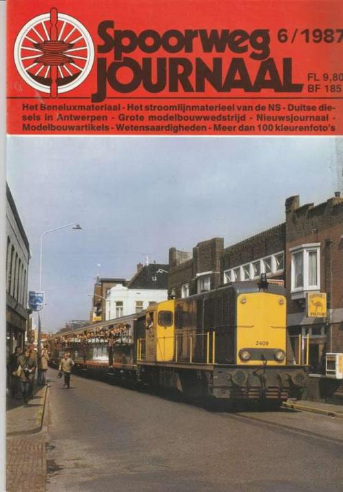 Spoorweg Journaal 6/1987, Collections, Trains & Trams, Neuf, Train, Enlèvement ou Envoi