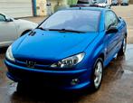 Peugeot 206cc 1.6 i 16v, Auto's, 4 zetels, 4 cilinders, Cabriolet, Blauw