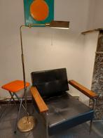 Mid-century messing vloerlamp, 1960s, Enlèvement, Utilisé, Métal ou Aluminium, Mid-century