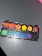 glitter verfpallet, Hobby en Vrije tijd, Schilderen, Ophalen of Verzenden, Gebruikt, Waterverf