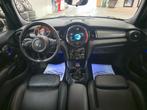 ⭐Mini Cooper 5 deurs , Leder , Navi, ACC, Garantie, Auto's, USB, MINI Next, Zwart, Handgeschakeld