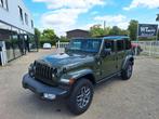 Jeep Wrangler 4xe hybride sky one touch 6/2025, Automaat, 4 deurs, Parkeersensor, Leder