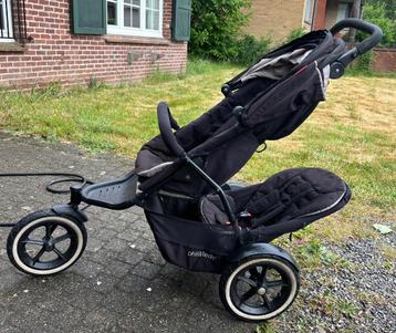 Phil & Teds buggy met babywiegje en accessoires beschikbaar voor biedingen