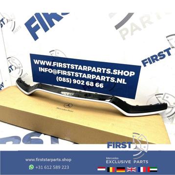 C63 AMG BUMPER SPOILER LIP A2058851674 C63s VOORBUMPER FRONT beschikbaar voor biedingen