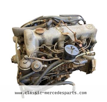 240D 3.0 (OM617.910) Motorblok Mercedes w114 w115 met brands beschikbaar voor biedingen