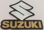 Suzuki metallic sticker #9, Motoren, Verzenden