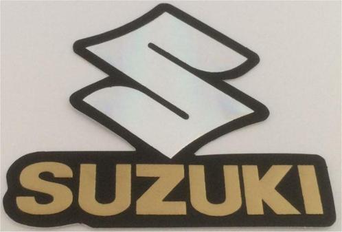 Suzuki metallic sticker #9, Motoren, Accessoires | Stickers, Verzenden