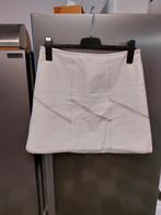 À  VENDRE JUPE BLANCHE EN CUIR ... TAILLE 42 ... OCCASION, Ophalen, Zo goed als nieuw