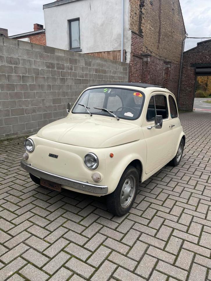 Fiat 500 R CT ok + 1 an garantie, Autos, Oldtimers & Ancêtres, Entreprise, Fiat, Essence, Enlèvement