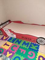 Nieuw jongens racebed (met lattenbodem en met matras), Huis en Inrichting, Ophalen, Eenpersoons, 190 cm of minder, Zo goed als nieuw
