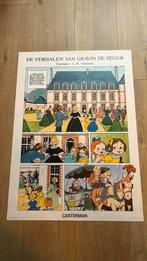 Carpentier affiche casterman jaren 80, Verzamelen, Stripfiguren, Ophalen of Verzenden, Zo goed als nieuw