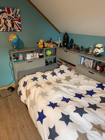 Ensemble Chambre enfant  2 meubles ( 1 lit + meuble ), Enlèvement, Utilisé, 100 cm ou plus, Sommier à lattes