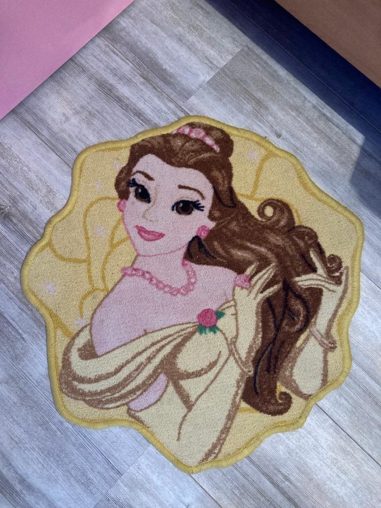Tapijt/vloerkleed Disney prinses Belle, Ophalen, Zo goed als nieuw