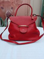 handtas in leder, Ophalen of Verzenden, Zo goed als nieuw, Handtas