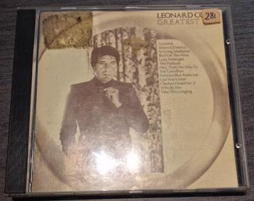 Leonard Cohen - Greatest hits beschikbaar voor biedingen
